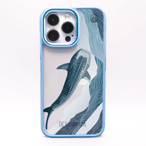 iPhone 12 mini Hülle - Walhai blau - "DeepWater" - nachhaltig