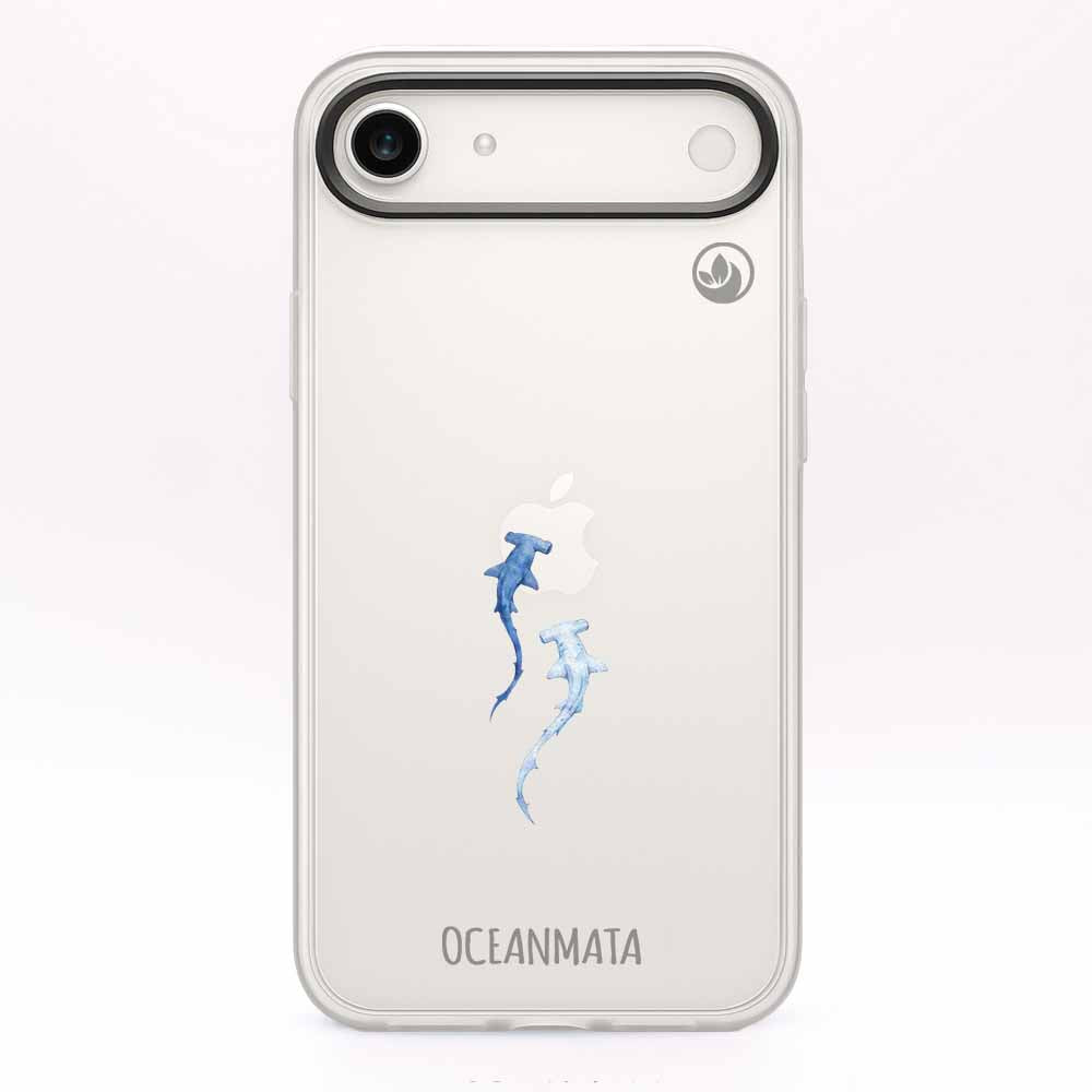 iPhone 17 Air Hülle - hai blau - "Hammerhead" - nachhaltig