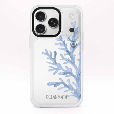 iPhone 17 pro Hülle - Coral blau - "CoralBlue" - nachhaltig