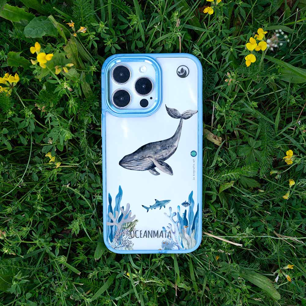 Samsung S25+ Hülle - Meer blau - "Ocean" - nachhaltig