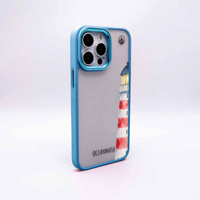 Samsung S25 Ultra Hülle - Leuchtturm blau - "Lighthouse" - nachhaltig