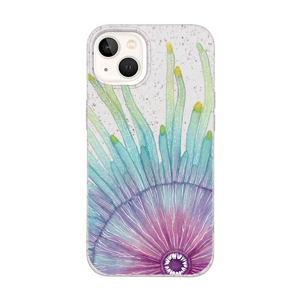 Biologisch abbaubare Handyhülle iPhone 13 Jellybutton — kompostierbar — Vorderseite