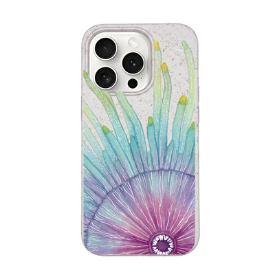 iPhone 15 pro max Hülle - weiß - "jellybutton" - nachhaltig