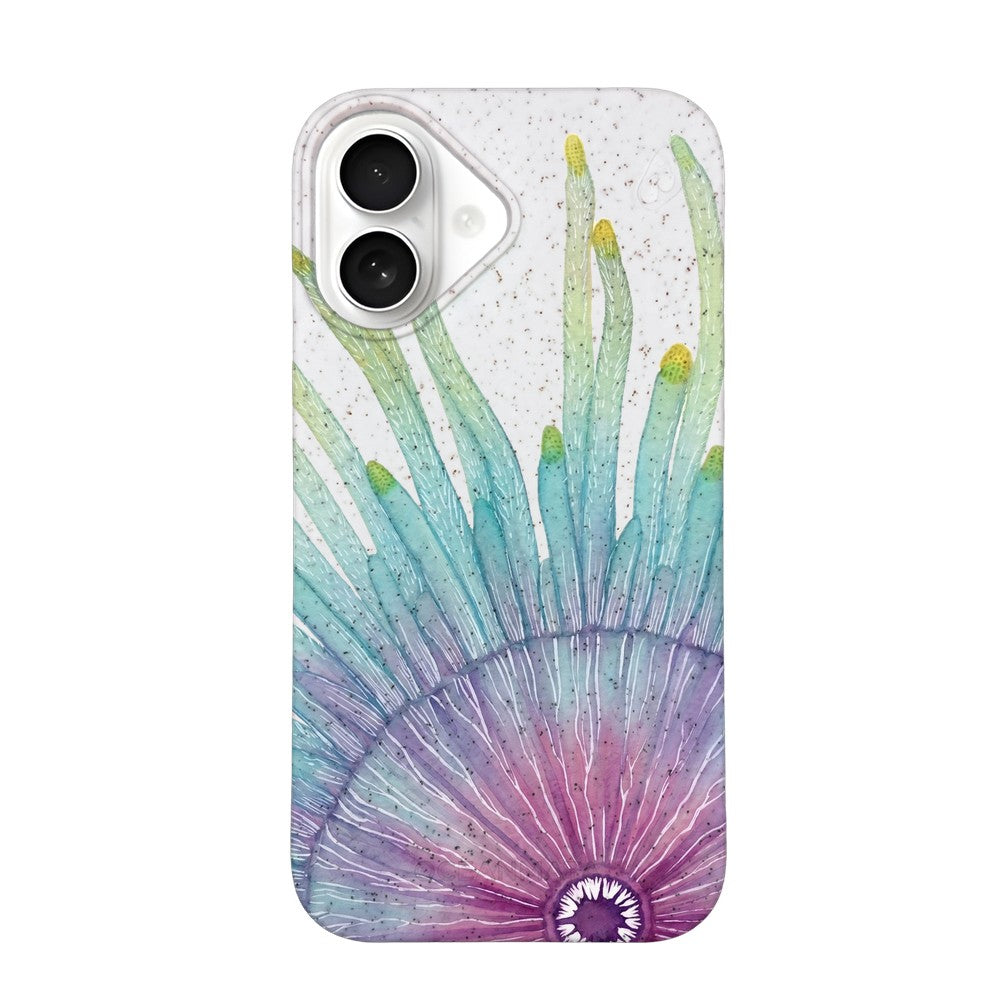iPhone 16 Hülle - weiß - "jellybutton" - nachhaltig