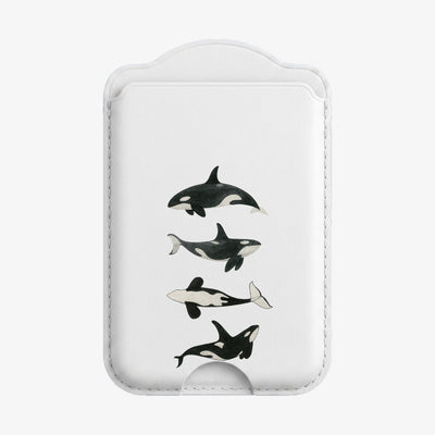 MagSafe Kartenhalter - "OrcaFamily" - nachhaltig