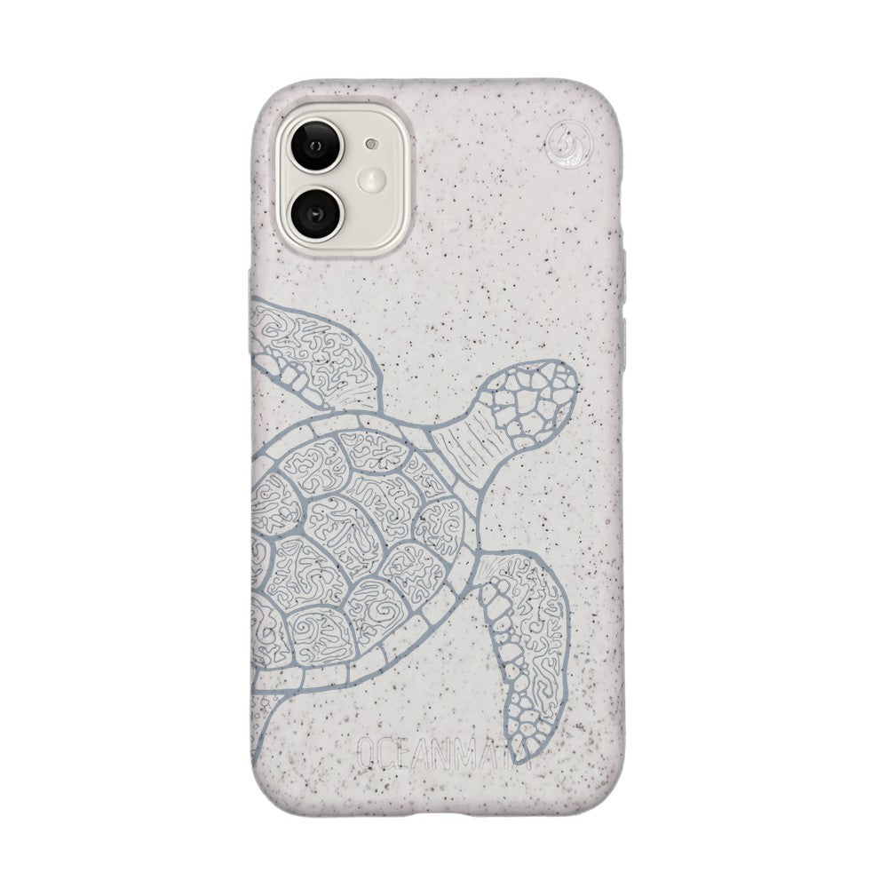 iPhone 11 Hülle - Schildkröte bunt - "Kura-Kura" - nachhaltig