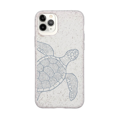 iPhone 11 pro Hülle - Schildkröte bunt - "Kura-Kura" - nachhaltig