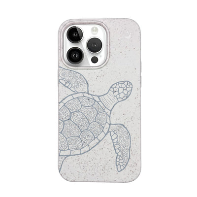iPhone 14 pro Hülle - Schildkröte bunt - "Kura-Kura" - nachhaltig