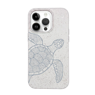 iPhone 14 pro Hülle - Schildkröte bunt - "Kura-Kura" - nachhaltig