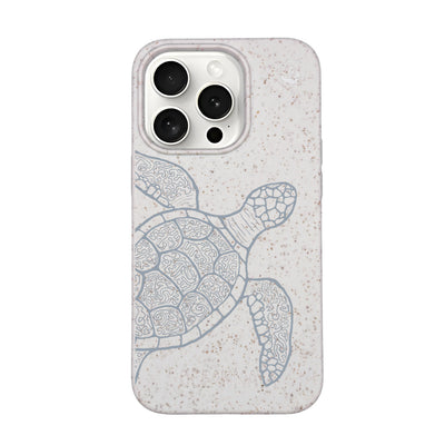 iPhone 15 pro max Hülle - Schildkröte bunt - "Kura-Kura" - nachhaltig