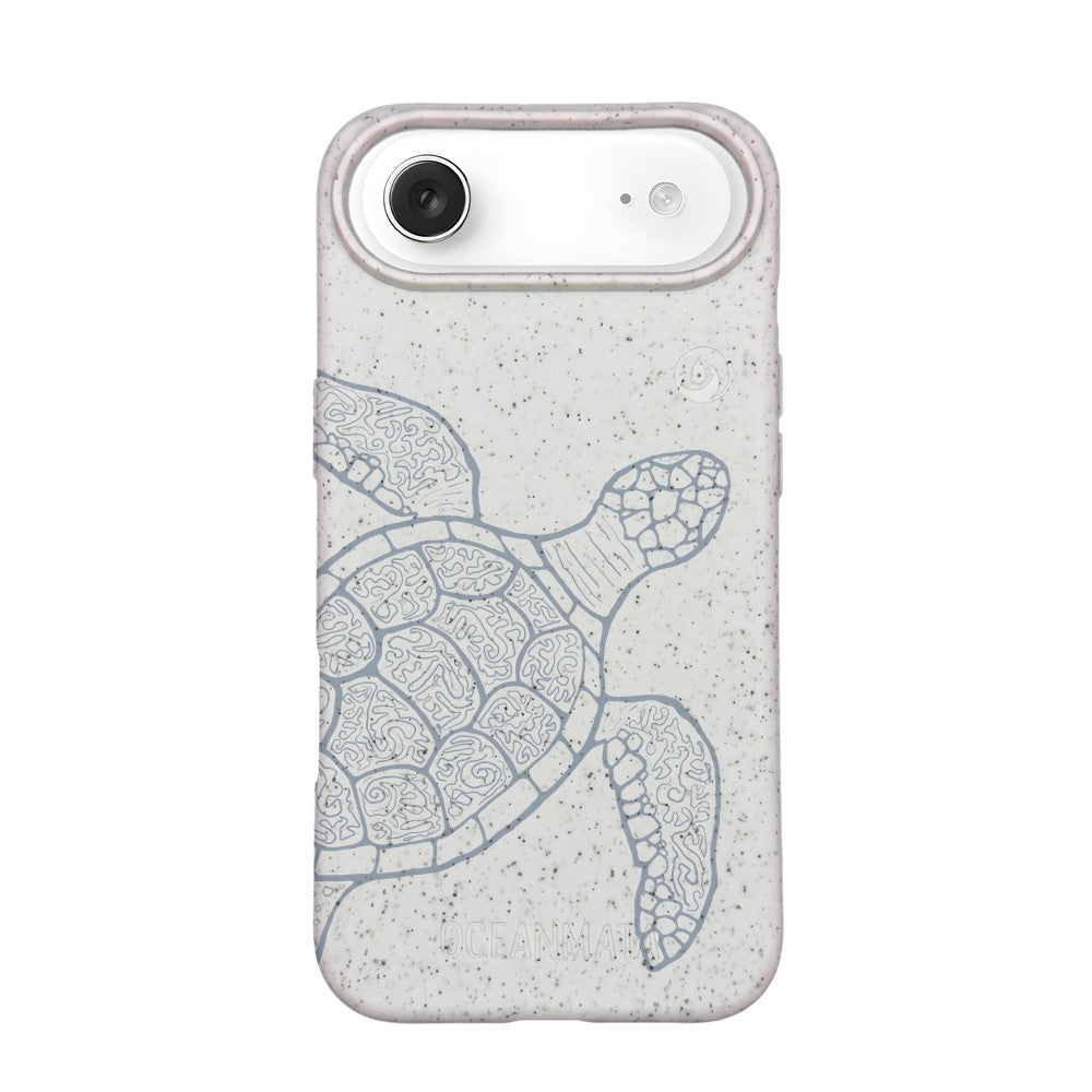 iPhone 17 Air Hülle - Schildkröte bunt - "Kura-Kura" - nachhaltig