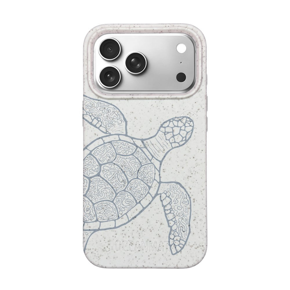 iPhone 17 pro max Hülle - Schildkröte bunt - "Kura-Kura" - nachhaltig