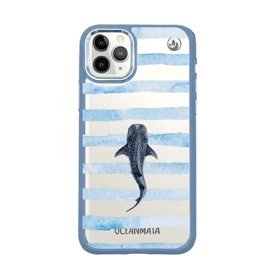 iPhone 11 pro Hülle - blau - "lonewanderer" - nachhaltig