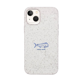 Biologisch abbaubare Handyhülle iPhone 13 mini Mahimahi — kompostierbar — Vorderseite