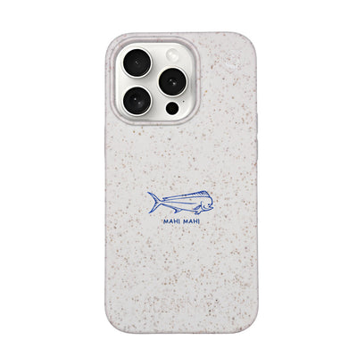 iPhone 15 pro max Hülle - Fisch weiß - "MahiMahi" - nachhaltig