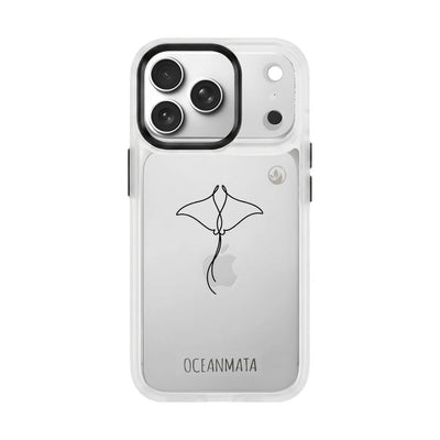 iPhone 18 Pro / 17 Pro Hülle - Mantarochen - "Mantaray" - nachhaltig