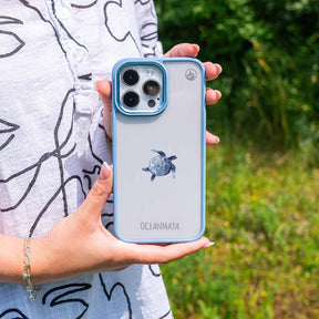 iPhone 11 Hülle - Turtle blau - "Shellie" - nachhaltig
