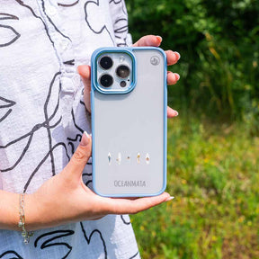 iPhone 16e Hülle - Surfing blau - "surfLife" - nachhaltig