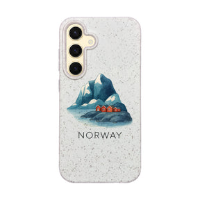 Biologisch abbaubare Handyhülle Samsung S24 Norway — kompostierbar — Vorderseite