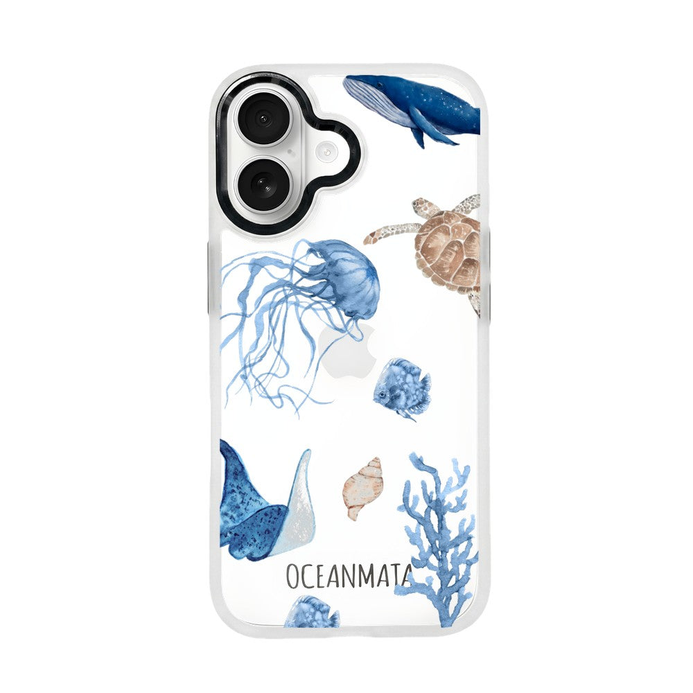 iPhone 17 Hülle - Schildkröte bunt - "Turtle & Friends" - nachhaltig