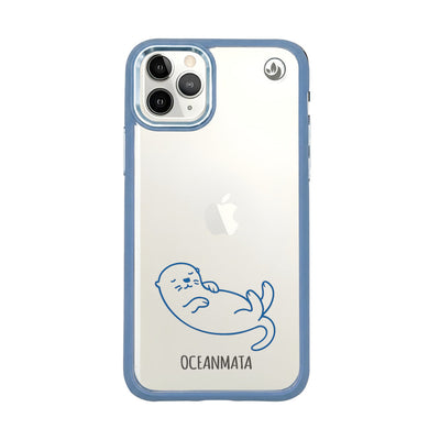 iPhone 11 pro Hülle - Otter blau - "Otter" - nachhaltig