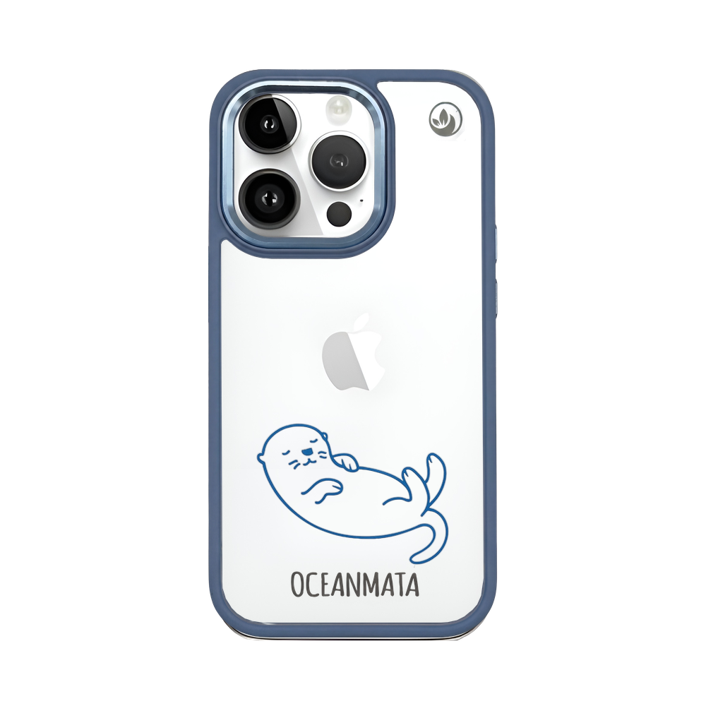 iPhone 14 pro max Hülle - Otter blau - nachhaltig