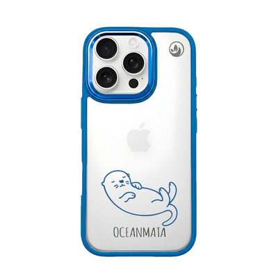 iPhone 16 pro max Hülle - Otter blau - nachhaltig