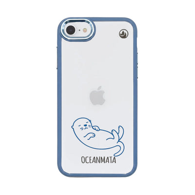 iPhone SE/7/8 Hülle - Otter blau - "Otter" - nachhaltig