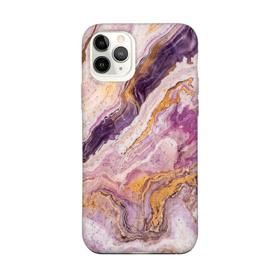 iPhone 11 pro Hülle - Marmor pink - "PinkMarble" - nachhaltig