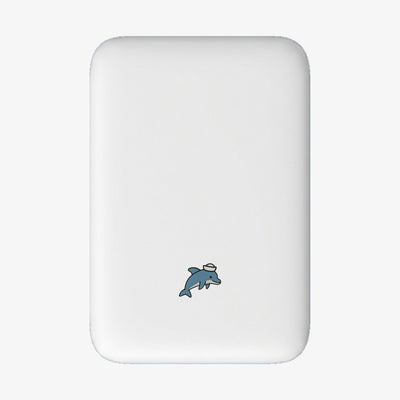 Powerbank MagSafe - "Captain Dolphin" - nachhaltig