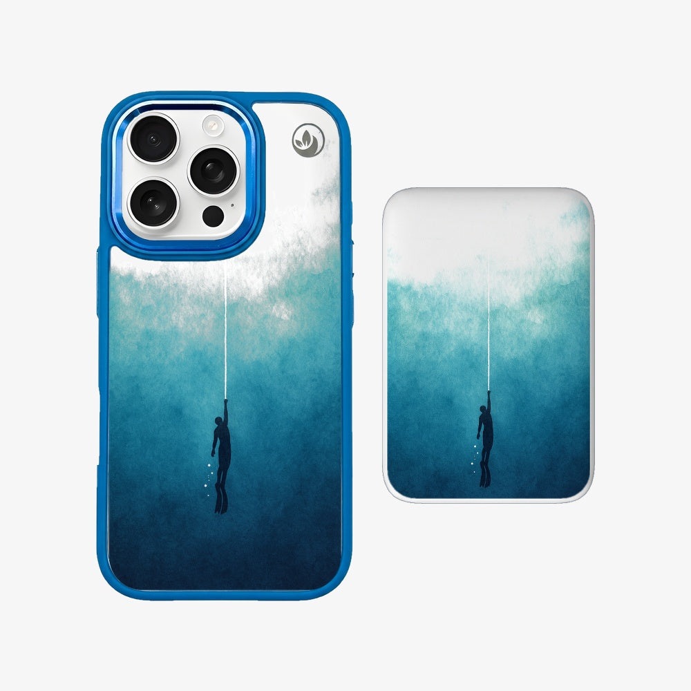 Powerbank MagSafe Freedive mit passender Hülle