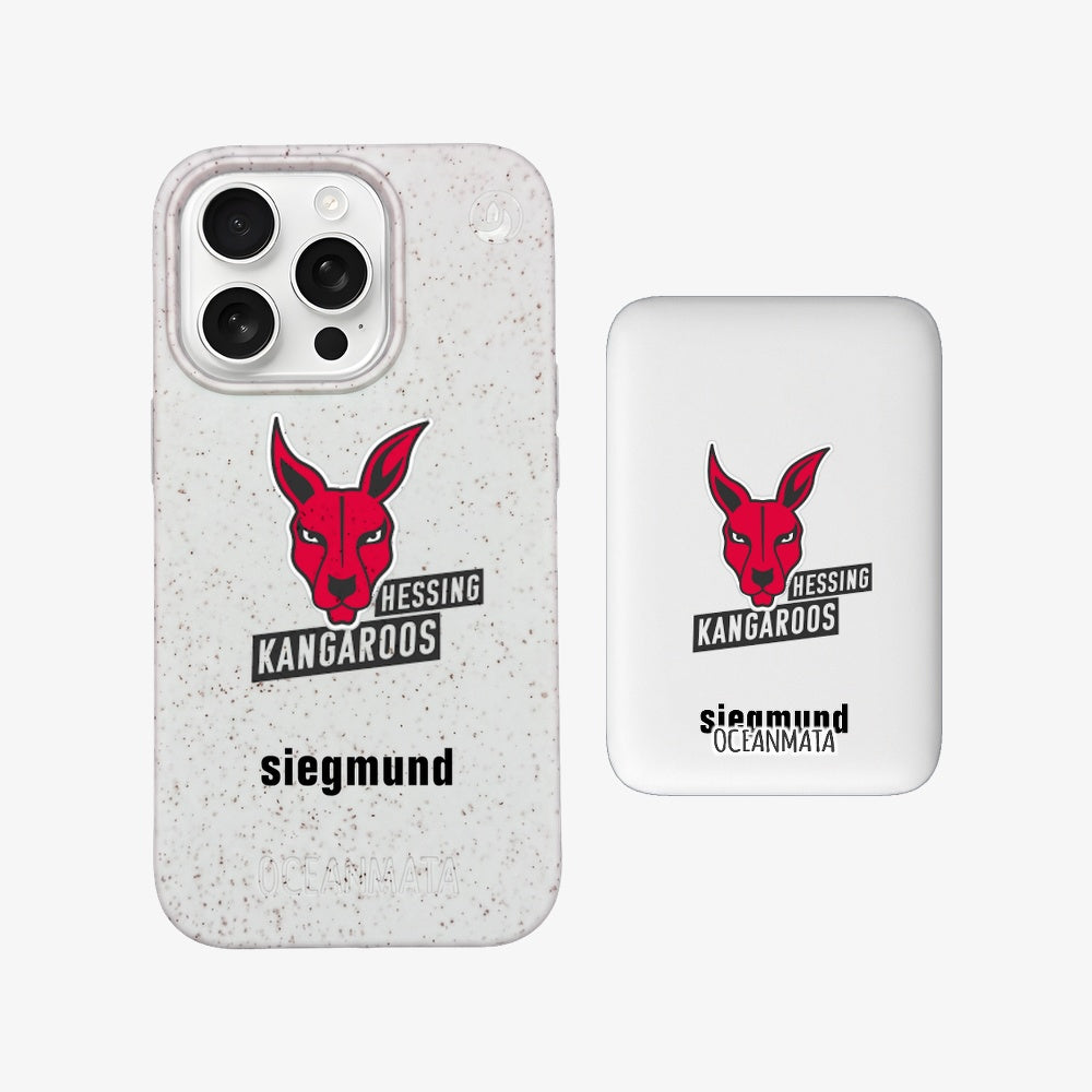 Powerbank MagSafe - "Hessing Kangaroos" - nachhaltig