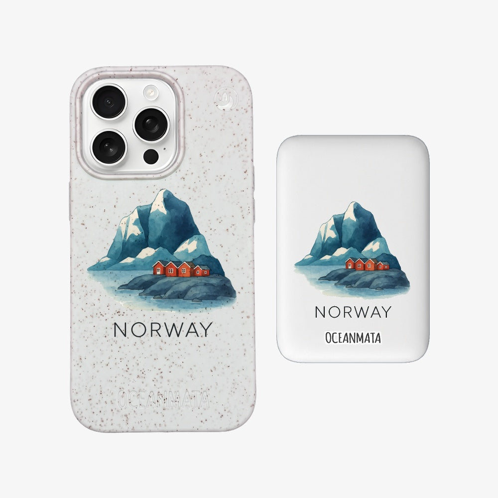 Powerbank MagSafe - "Norway" - nachhaltig