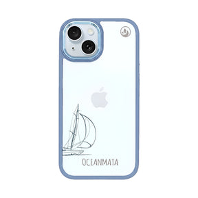 iPhone 15 Hülle - Lineart Wal - "Raumschot" - nachhaltig