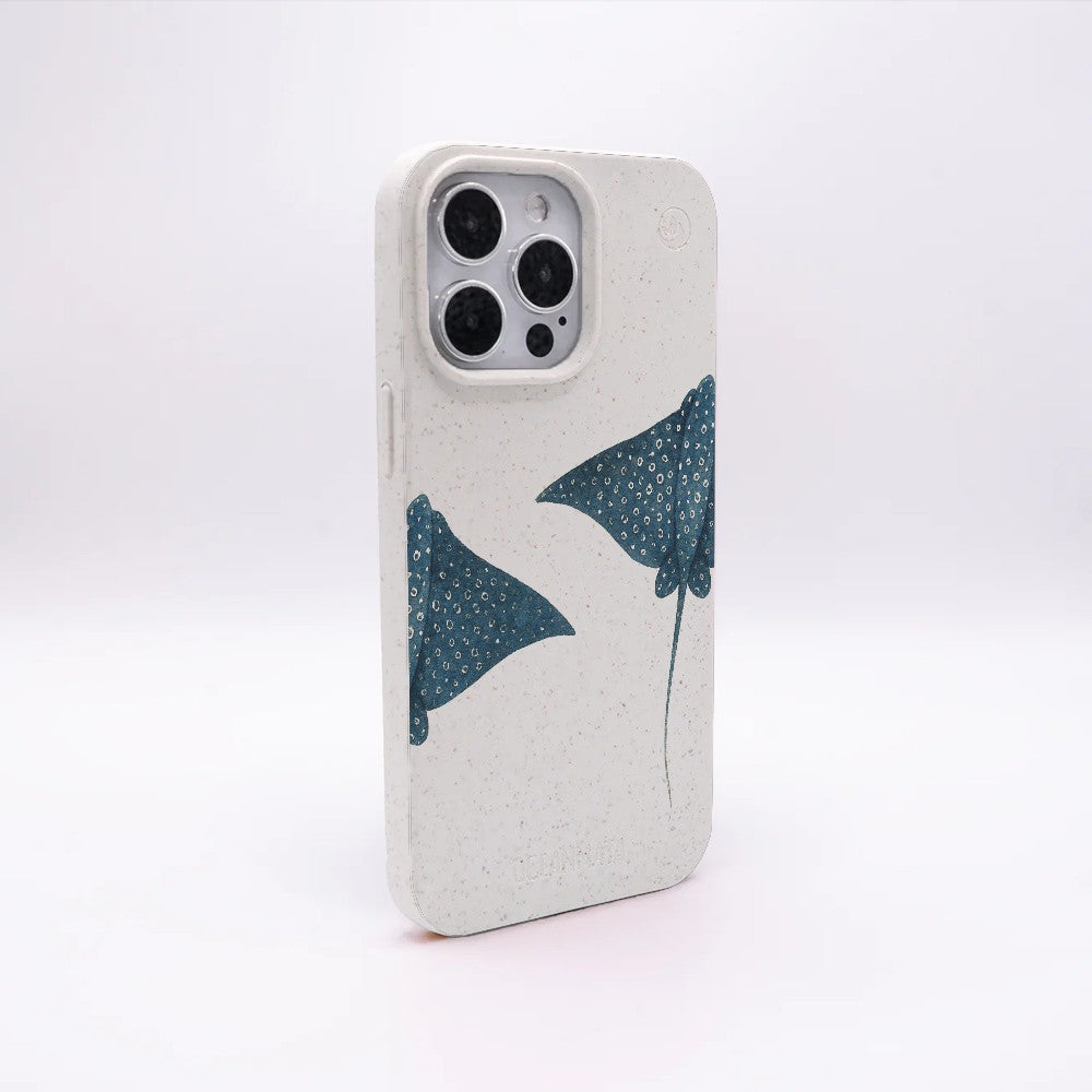 iPhone 11 pro Hülle - Ray weiß - "RayDance" - nachhaltig