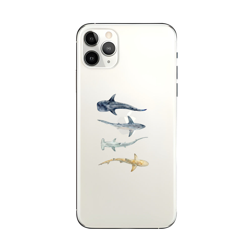 Biologisch abbaubare Handyhülle iPhone 11 pro Sharkproject — kompostierbar — Vorderseite