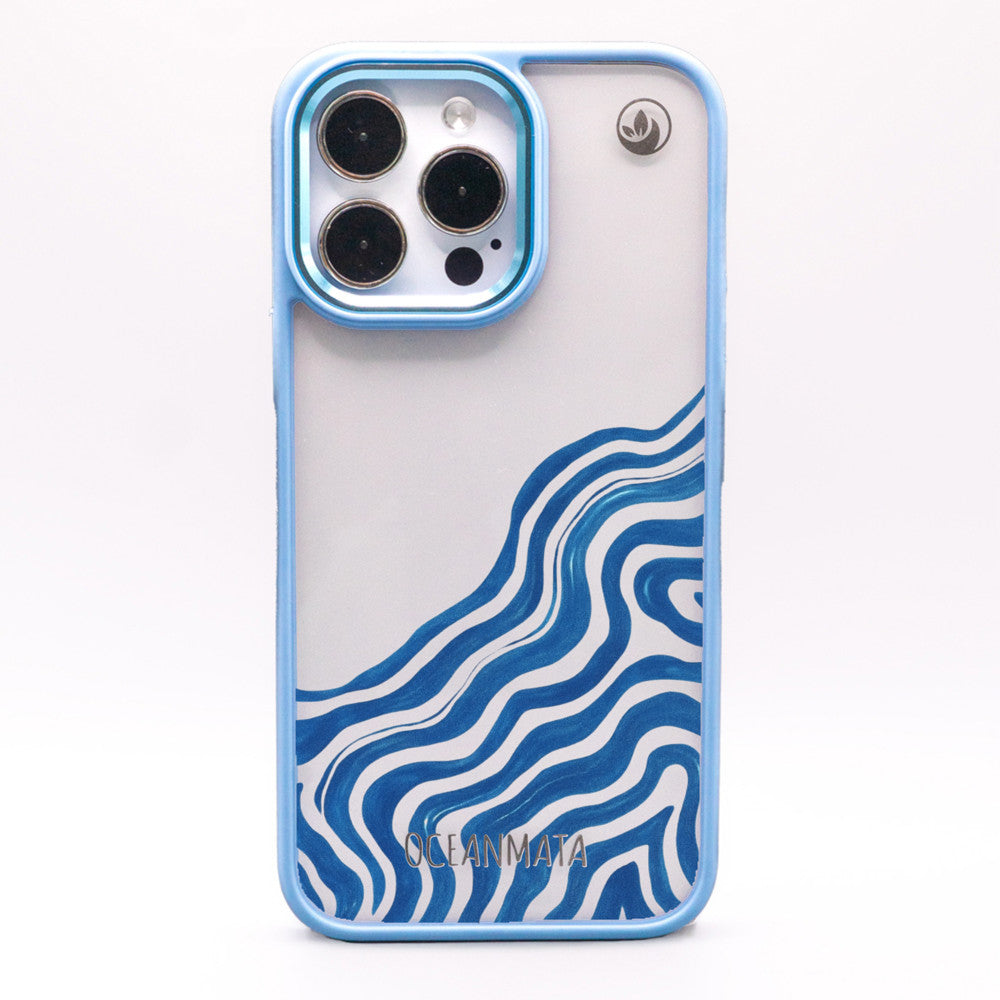 iPhone 13 Hülle - Welle abstrakt - "Summerwave" - nachhaltig