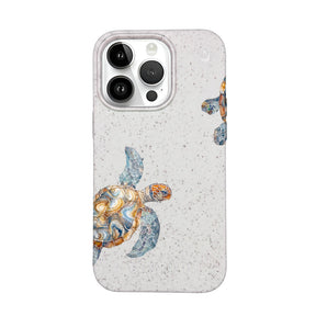 Biologisch abbaubare Handyhülle iPhone 14 pro max Turtlegaze — kompostierbar — Vorderseite