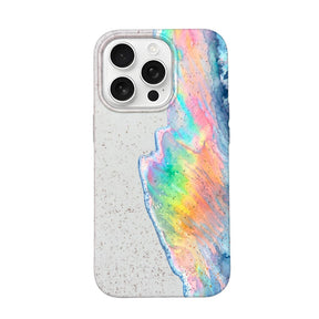 Biologisch abbaubare Handyhülle iPhone 16 pro Waveofpride — kompostierbar — Vorderseite